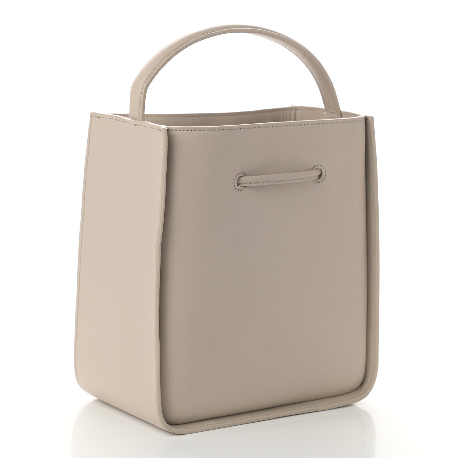 3.1 Phillip Lim Smooth Calfskin Small Soleil Bucket Bag Feather 3 of 12