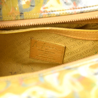 Louis Vuitton Monogram Pulp Defile Weekender PM Yellow 8 of 10