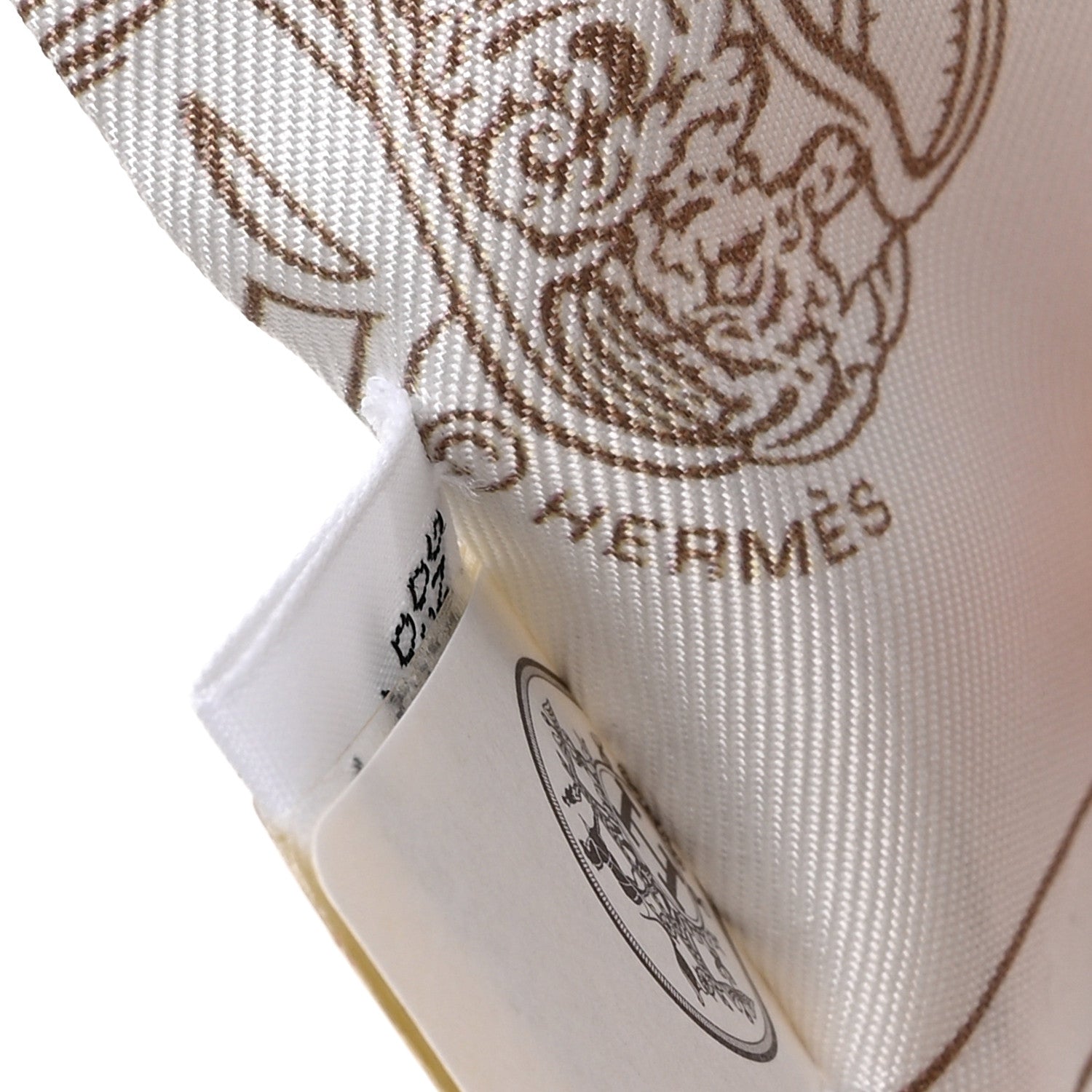 Hermes Silk Brides De Gala En Fleurs Twilly Vert Amande Rose 4 of 4