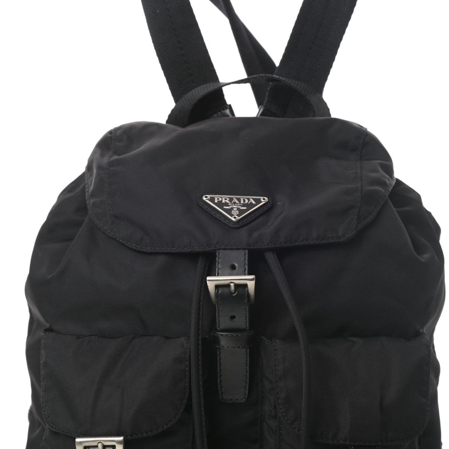 Tessuto Nylon Small Backpack Black