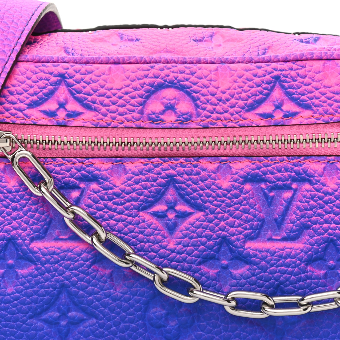 Taurillon Illusion Mini Soft Trunk Bleu Rose