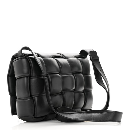Bottega Veneta Nappa Maxi Intreccio Padded Cassette Crossbody Bag Black 3 of 16