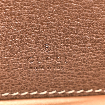 Gucci GG Supreme Monogram Ophidia Phone Case Wristlet Brown Brown 6 of 9