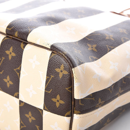 Louis Vuitton Monogram Rayures Neverfull MM 12 of 14