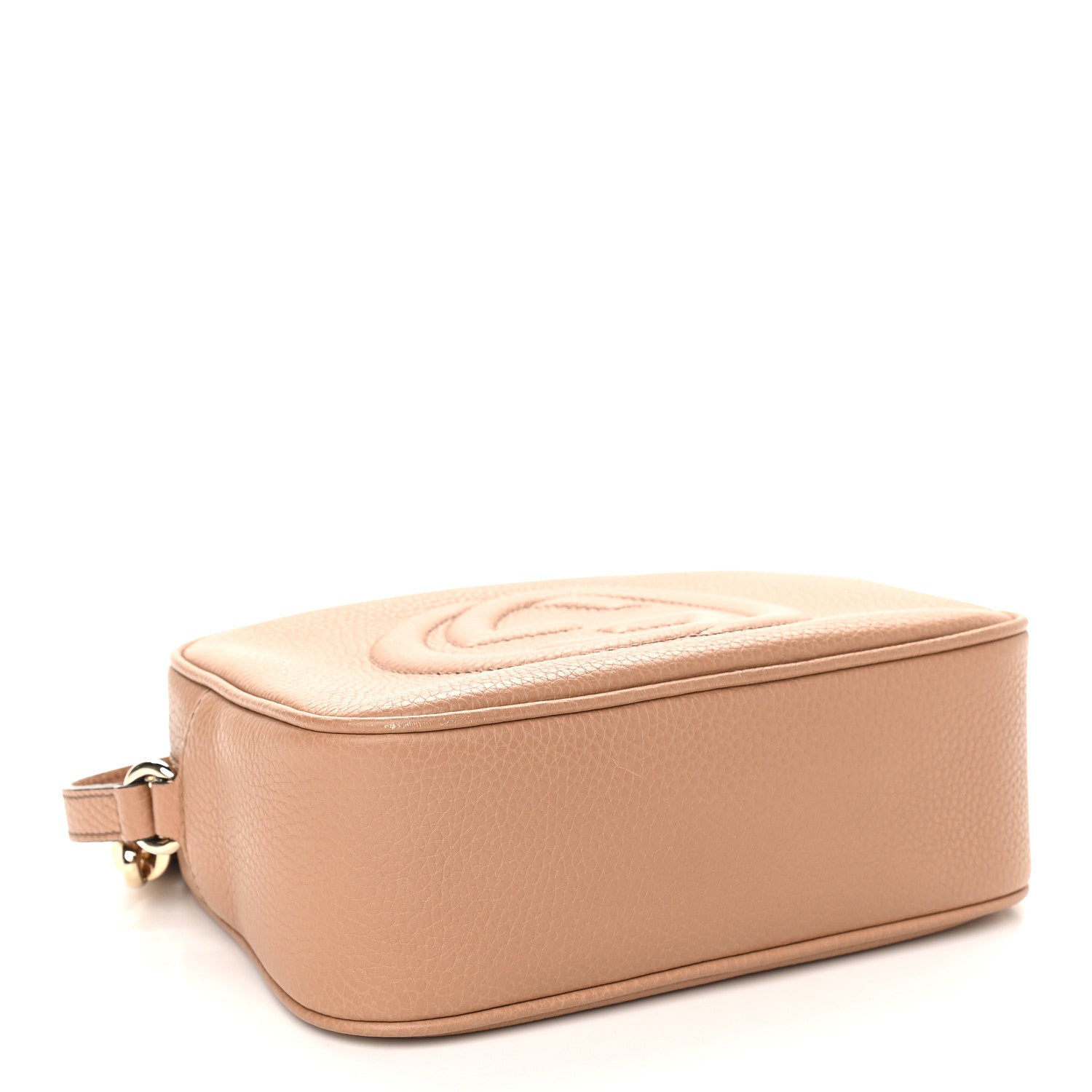 Gucci Pebbled Calfskin Small Soho Disco Bag Camelia 4 of 10