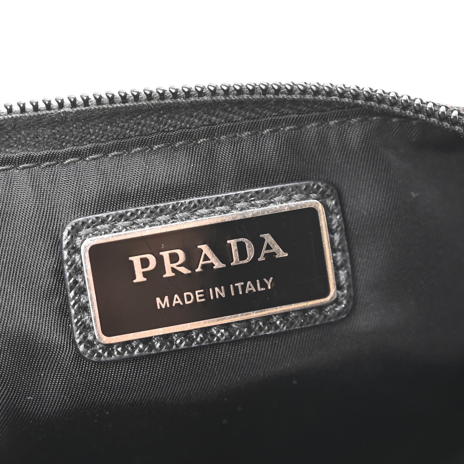 Prada Re-Nylon Saffiano Belt Bag Black 6 of 10