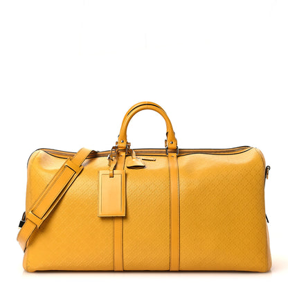 Gucci GG Diamante Large Carry On Duffle Yellow 1 of 15