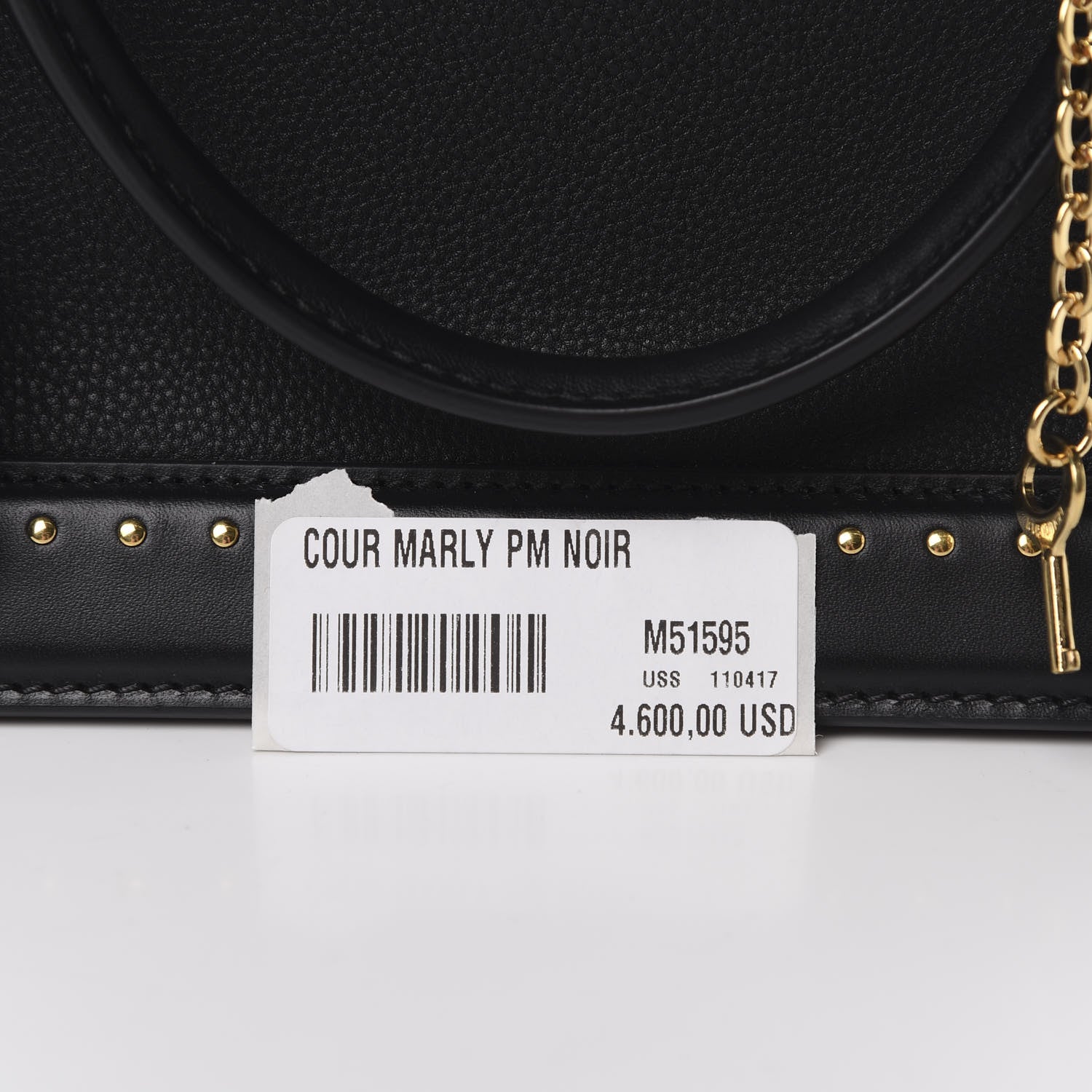 Louis Vuitton Taurillon Cour Marly PM Black 12 of 12