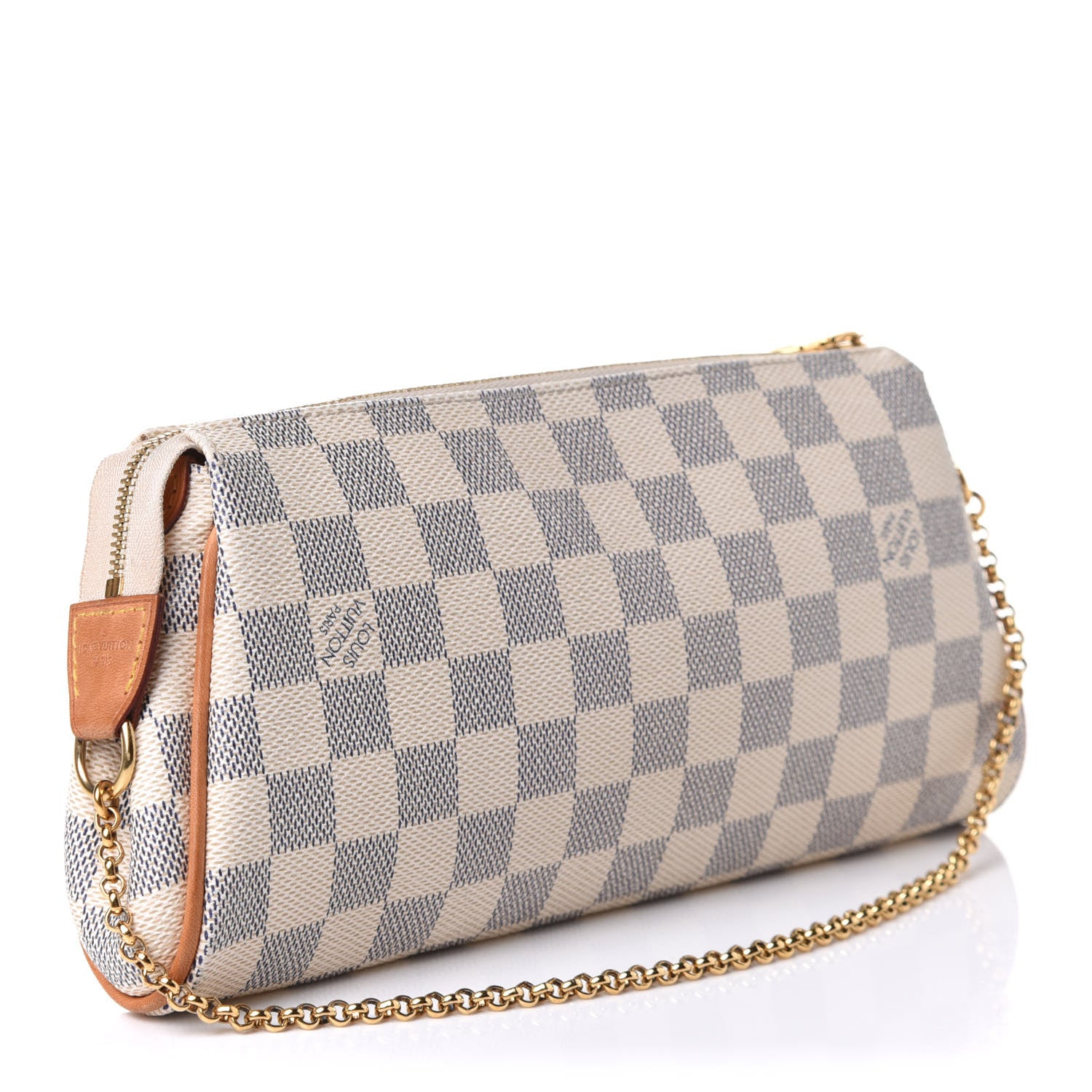 Louis Vuitton Damier Azur Eva Clutch 3 of 11