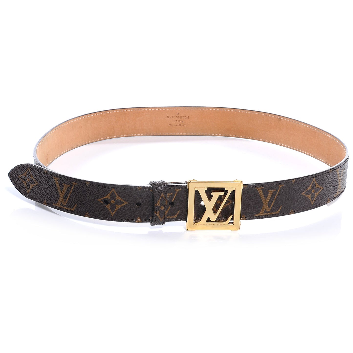 Monogram LV Frame Belt 80 32