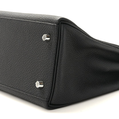 Hermes Togo Kelly Retourne 32 Black 9 of 10