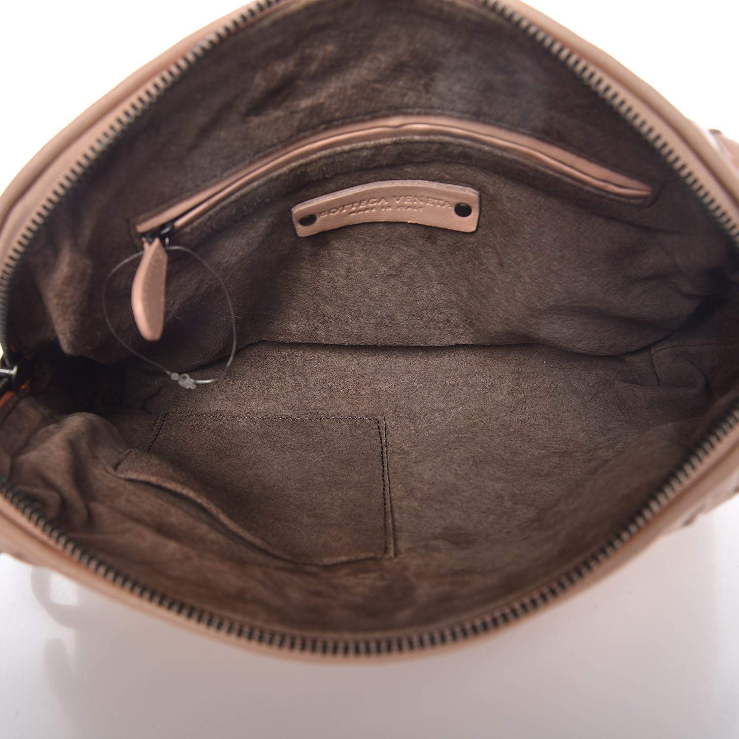 Bottega Veneta Nappa Intrecciato Nodini Crossbody Messenger Flamingo 6 of 9