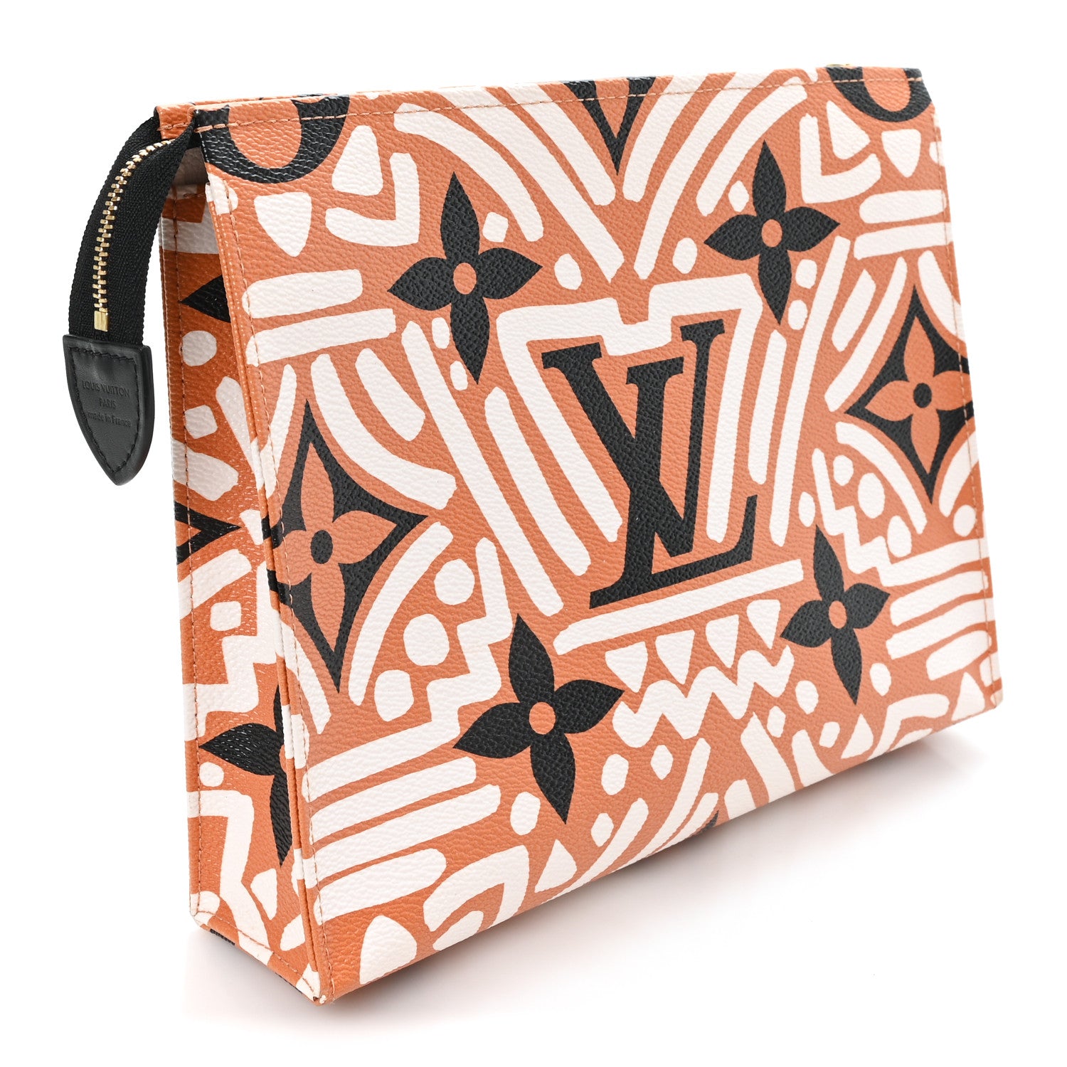 Louis Vuitton Monogram Giant Crafty Pochette Toiletry 26 Creme Caramel 3 of 6