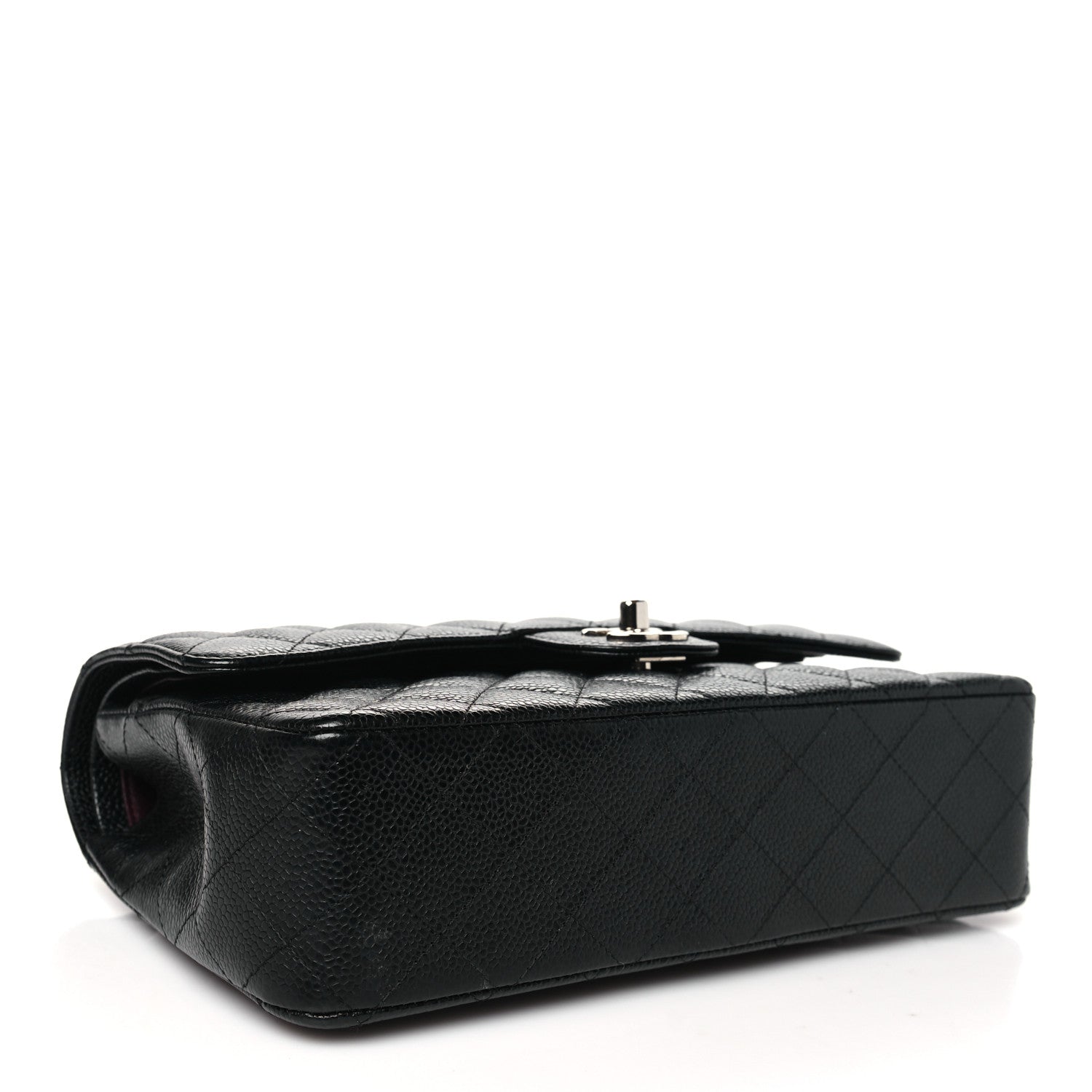Chanel Caviar Quilted Medium Double Flap Black 4 of 13