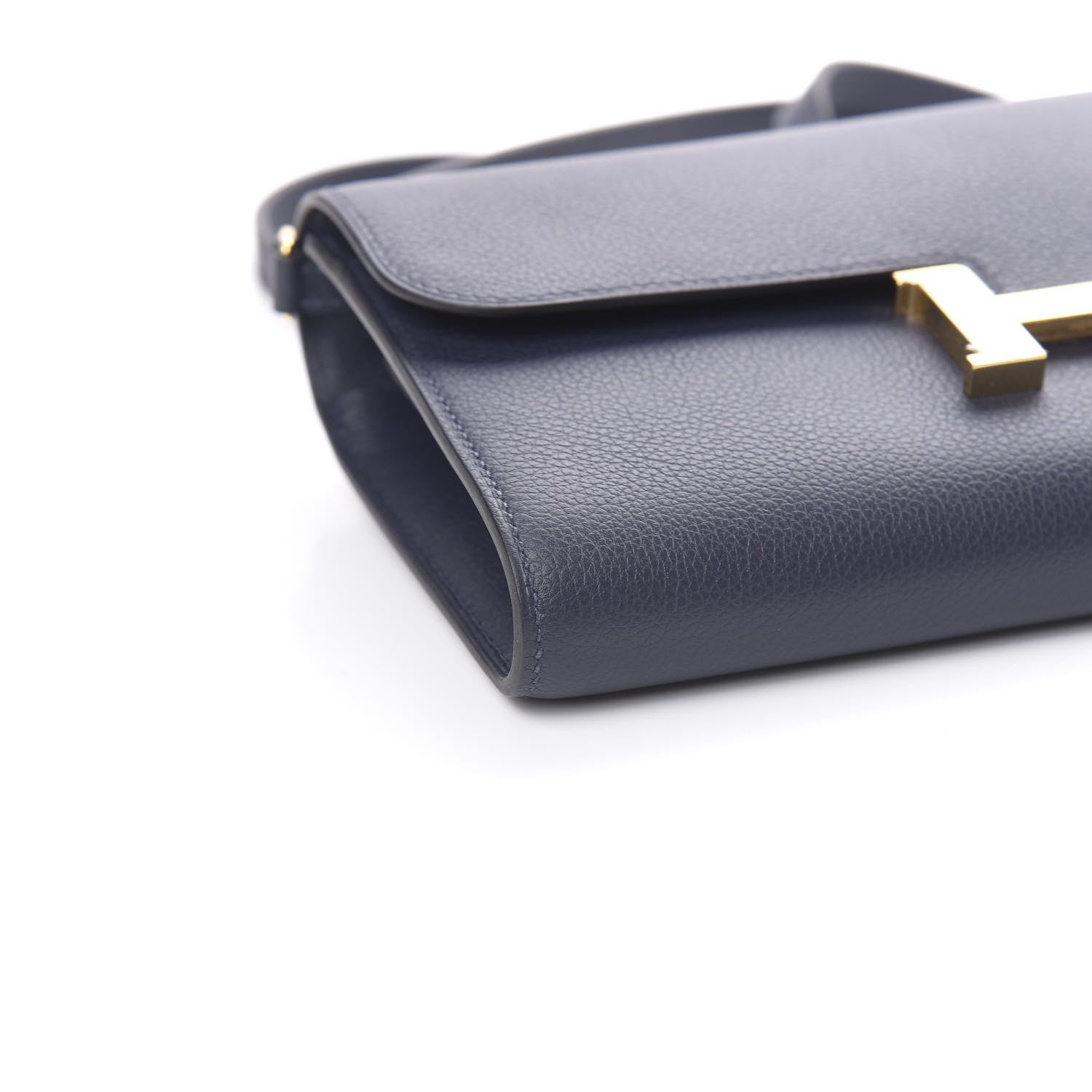 Hermes Evercolor Constance Wallet To Go Bleu Nuit 7 of 10