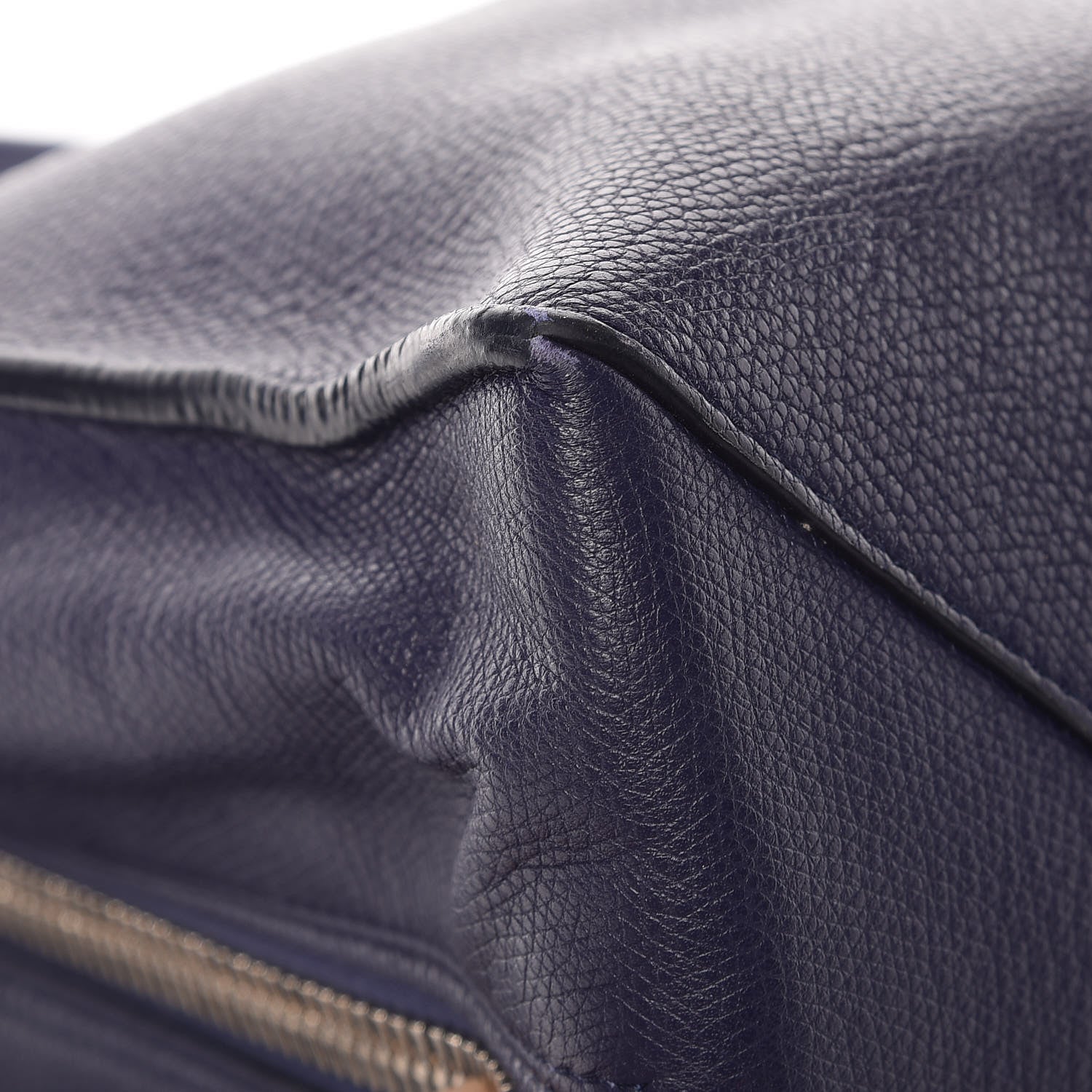 Balenciaga Calfskin Papier A4 Zip Around Plate Tote Bleu Indigo 12 of 12