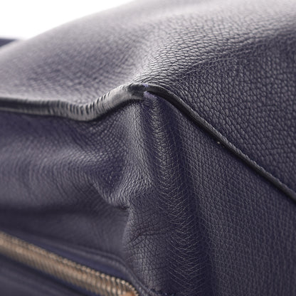 Balenciaga Calfskin Papier A4 Zip Around Plate Tote Bleu Indigo 12 of 12