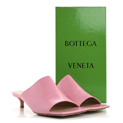 Bottega Veneta Lambskin Stretch Mule 40mm Sandals 41 Blossom 9 of 9