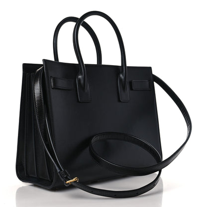 Saint Laurent Calfskin Baby Sac De Jour Black 3 of 9