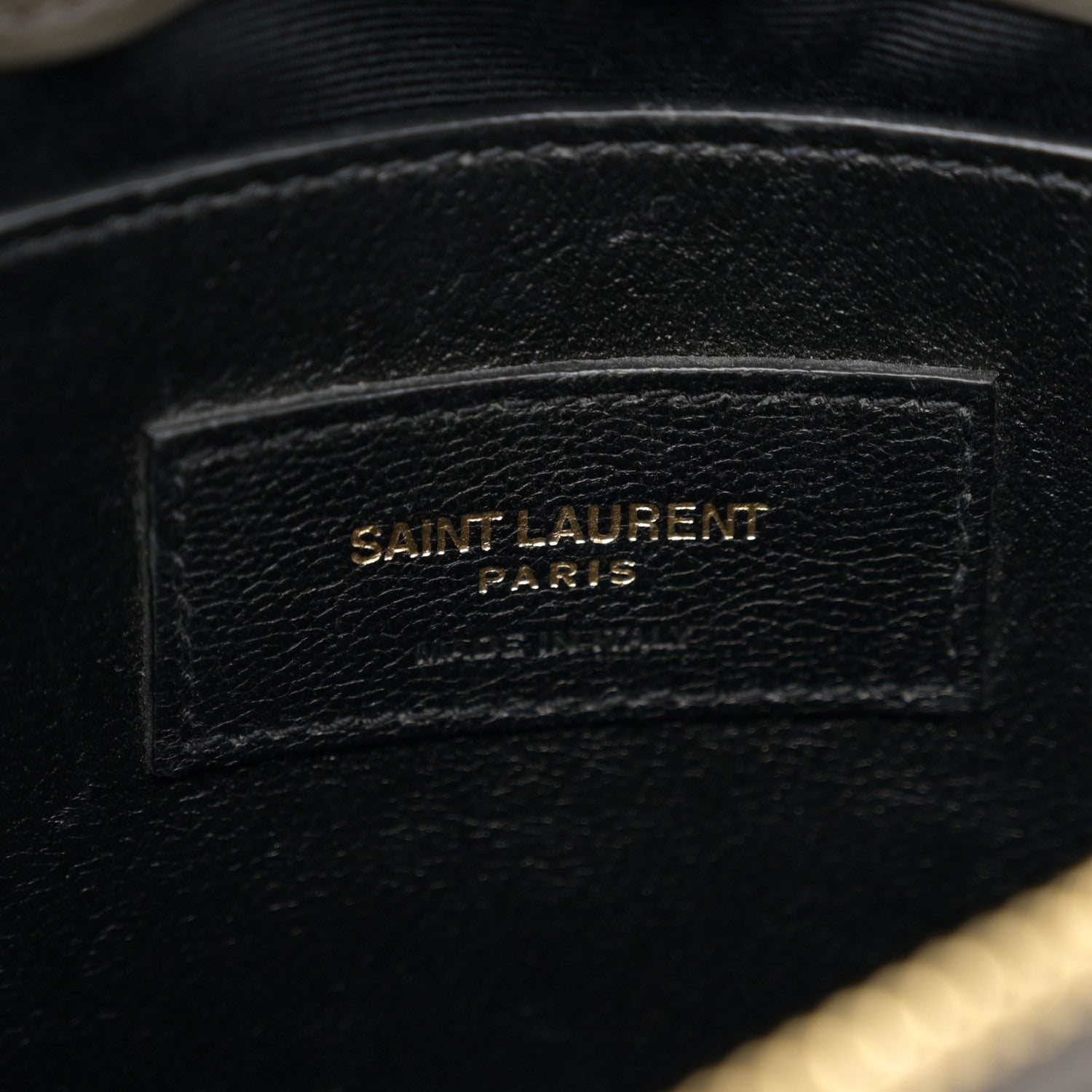 Saint Laurent Calfskin Y Quilted Monogram Small Loulou Chain Satchel Olive 6 of 14