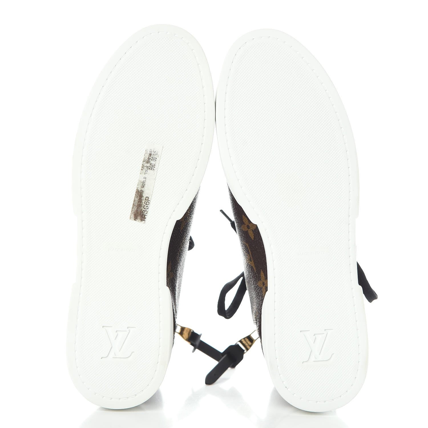 Louis Vuitton Calfskin Monogram World Tour Sneaker Boot 36 5 of 11