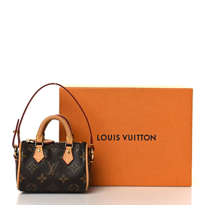Louis Vuitton Monogram Micro Speedy Bag Charm 9 of 9