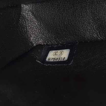 Chanel Lambskin East West Chocolate Bar Flap Black 9 of 9
