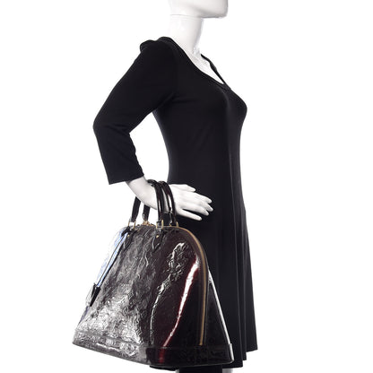 Louis Vuitton Vernis Alma GM Amarante 2 of 13