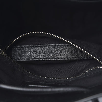 Balenciaga Calfskin Logo XXS Shopping Tote Black 7 of 10