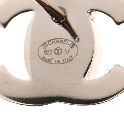 Chanel Metal CC Turnlock Earrings Gold 4 of 5