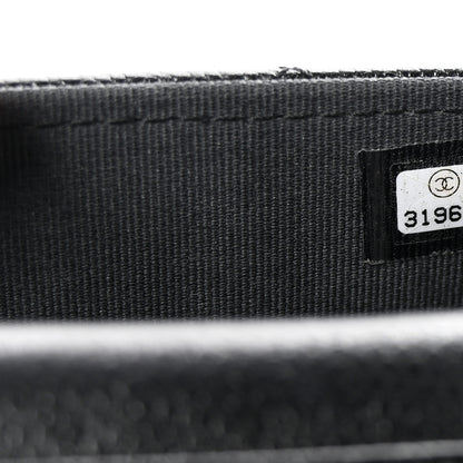Chanel Caviar Quilted Boy Phone Holder Black 8 of 11