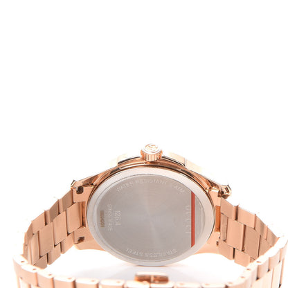 Gucci Stainless Steel 38mm G-Timeless Diamante Quartz Watch Rose 5 of 11