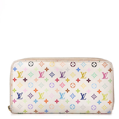 Louis Vuitton Monogram Multicolor Zippy Wallet White 1 of 22