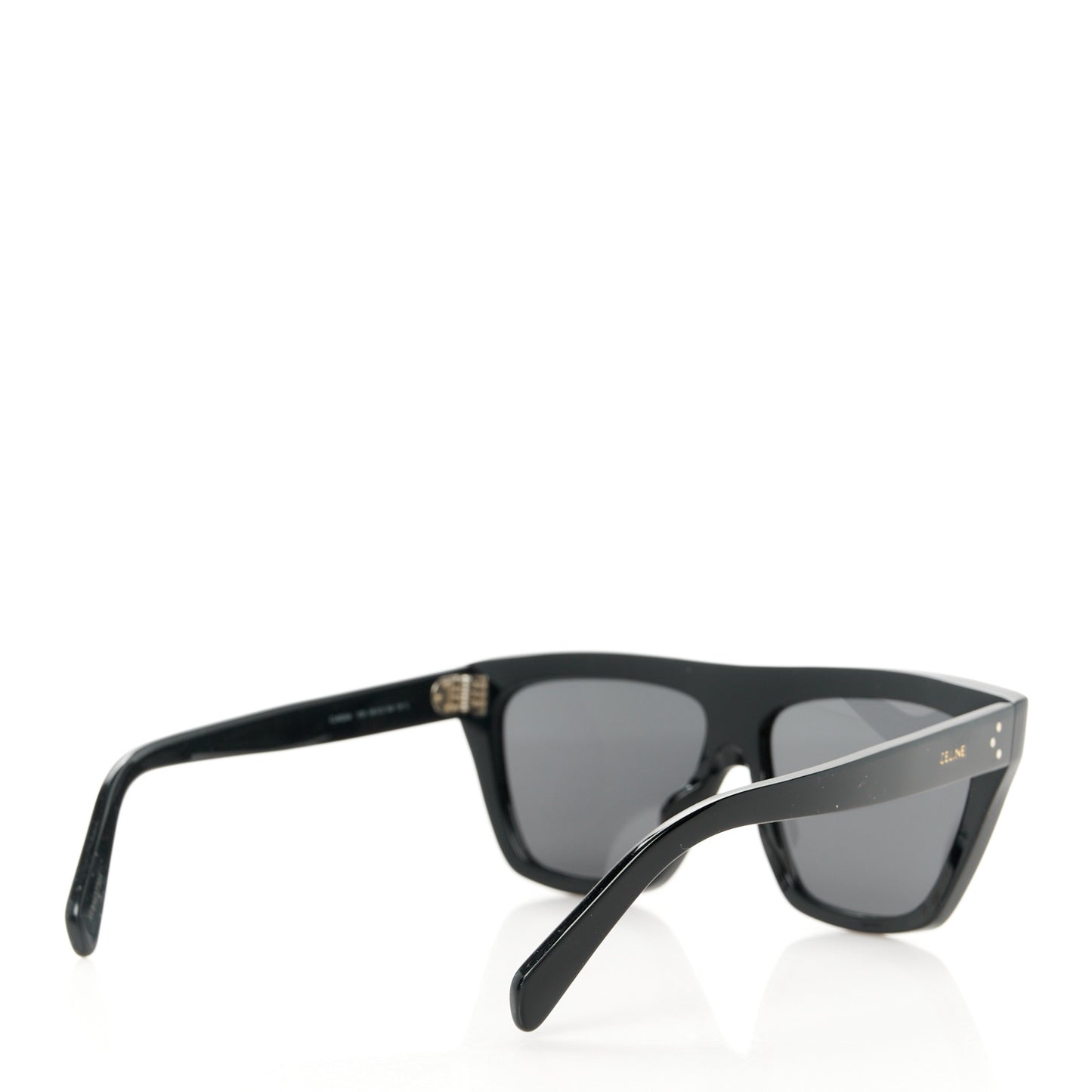 Acetate Square Sunglasses CL40256I Black