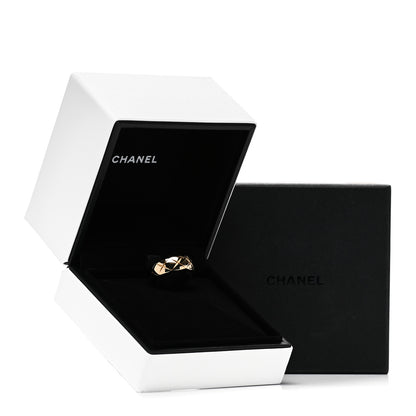 Chanel 18K Yellow Gold Small Coco Crush Ring 51 5.75 6 of 6