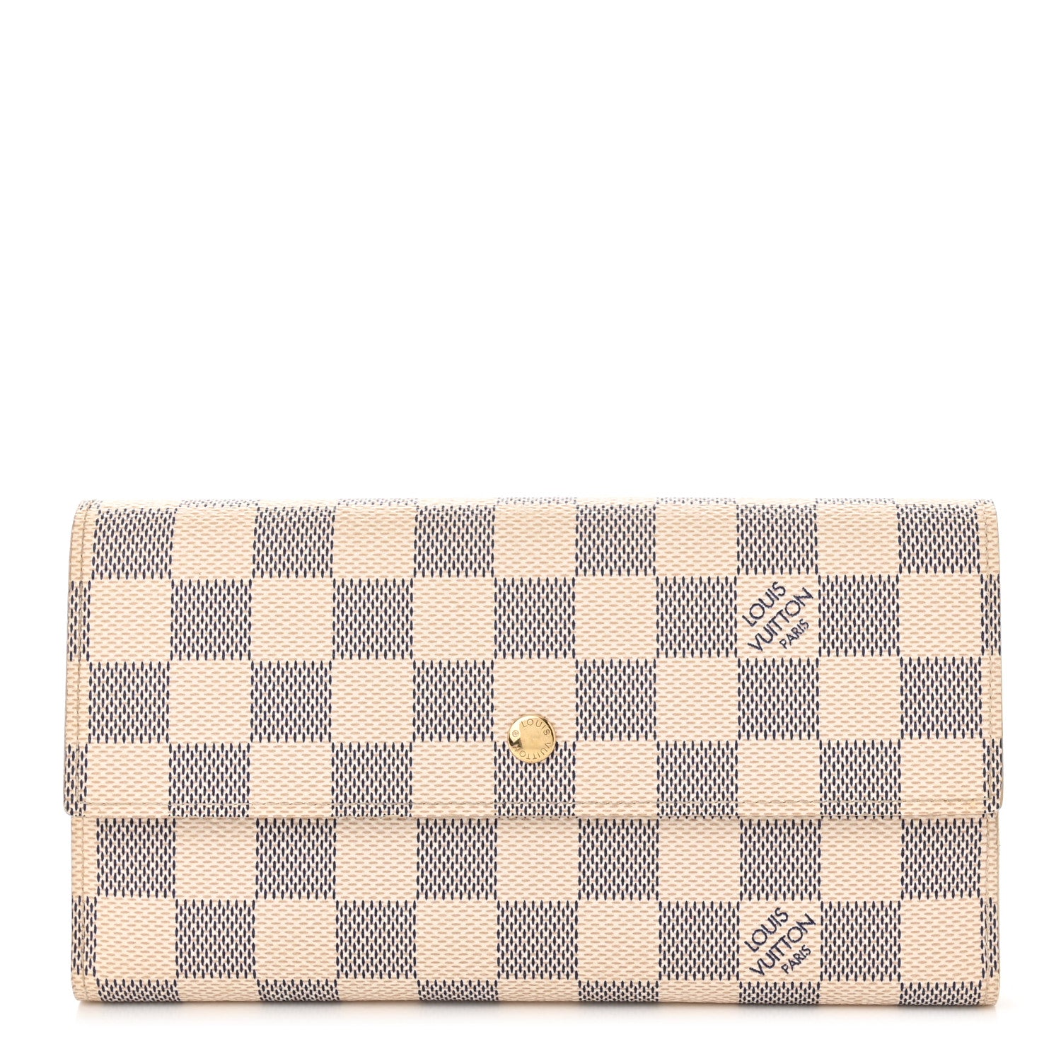 Louis Vuitton LOUIS VUITTON Damier Azur Porte Tresor International Wallet 1 of 13