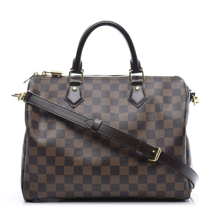 Louis Vuitton Damier Ebene Speedy Bandouliere 30 1 of 12