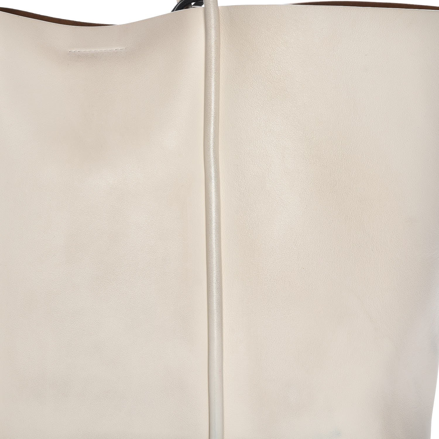 Tom Ford Calfskin Tubo Horizontal Tote Chalk 15 of 17