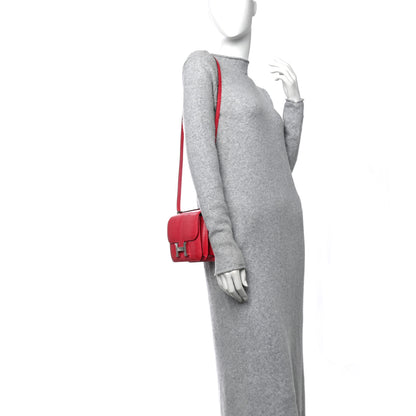 Hermes Lizard Constance 18 Rose Extreme 3 of 11