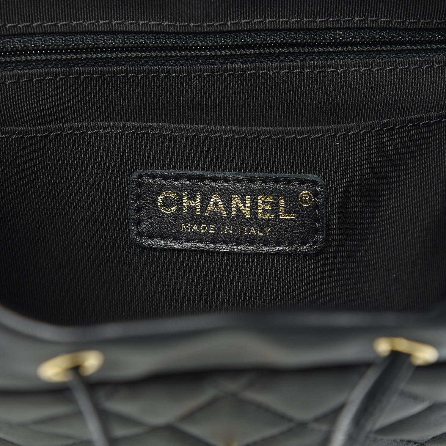Chanel Lambskin Quilted Small Urban Spirit Backpack Black 6 of 12