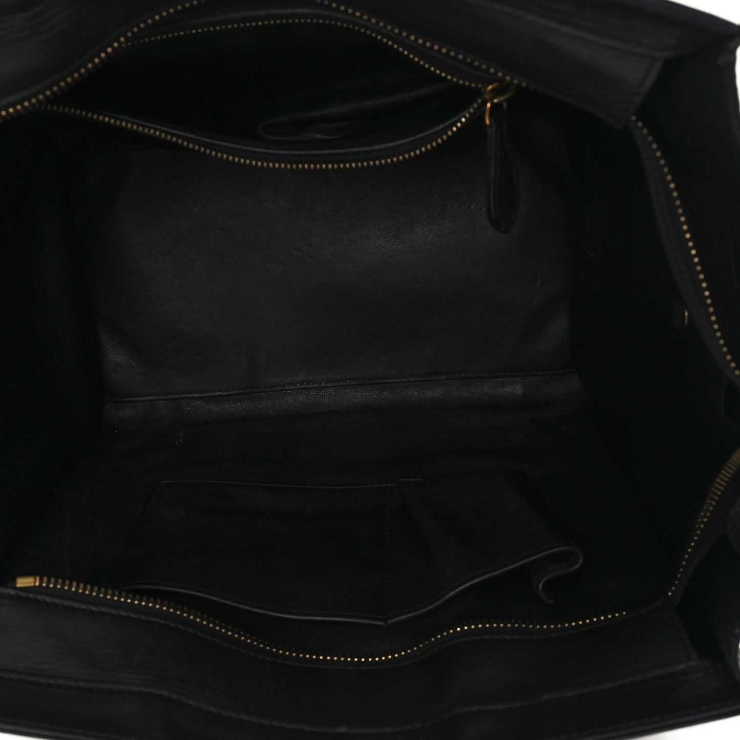 Calfskin Snakeskin Mini Luggage Black White
