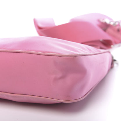 Prada Nylon Re-Edition 2005 Shoulder Bag Begonia 10 of 11