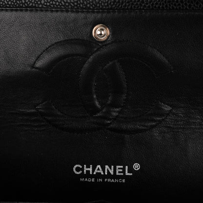 Chanel Caviar Quilted Medium Double Flap Black 6 of 8