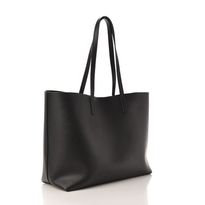 Saint Laurent Calfskin Large Shopping Tote Black 4 of 12