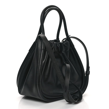 Proenza Schouler Calfskin Small Ruched Tote Black 3 of 10