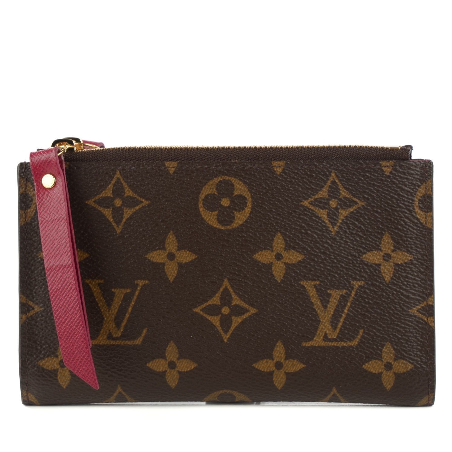 Louis Vuitton Monogram Adele Compact Wallet Fuchsia 1 of 7