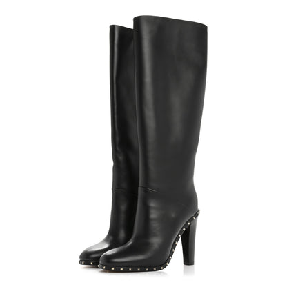 Valentino Garavani Nappa Soul Rockstud Boots 37 Black 3 of 9