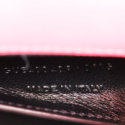 Saint Laurent Grain De Poudre Classic Monogram Kate Clutch Lipstick Fuchsia 7 of 7