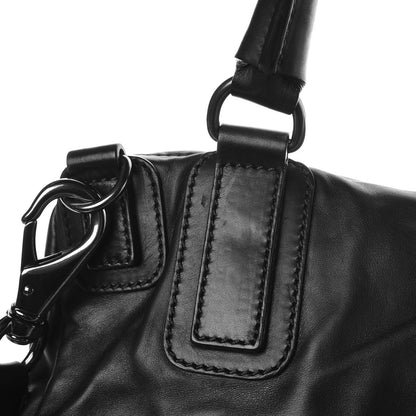 Givenchy Calfskin Star Embossed Medium Pandora Black Red 14 of 15