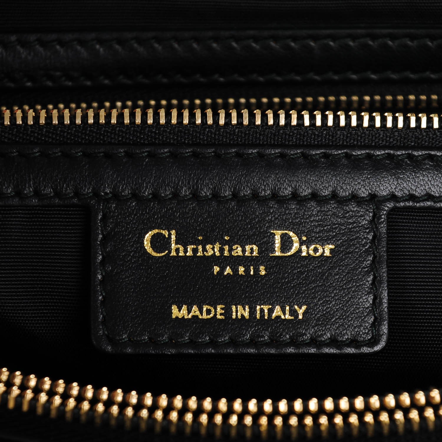 Christian Dior Lambskin Cannage Small Dior Soft Shopping Tote Black 6 of 7